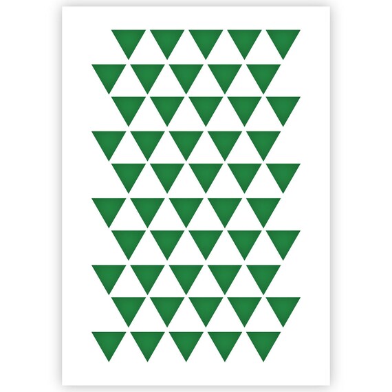 Triangle Stencil Triangle Template A3 Reusable Kids - Etsy