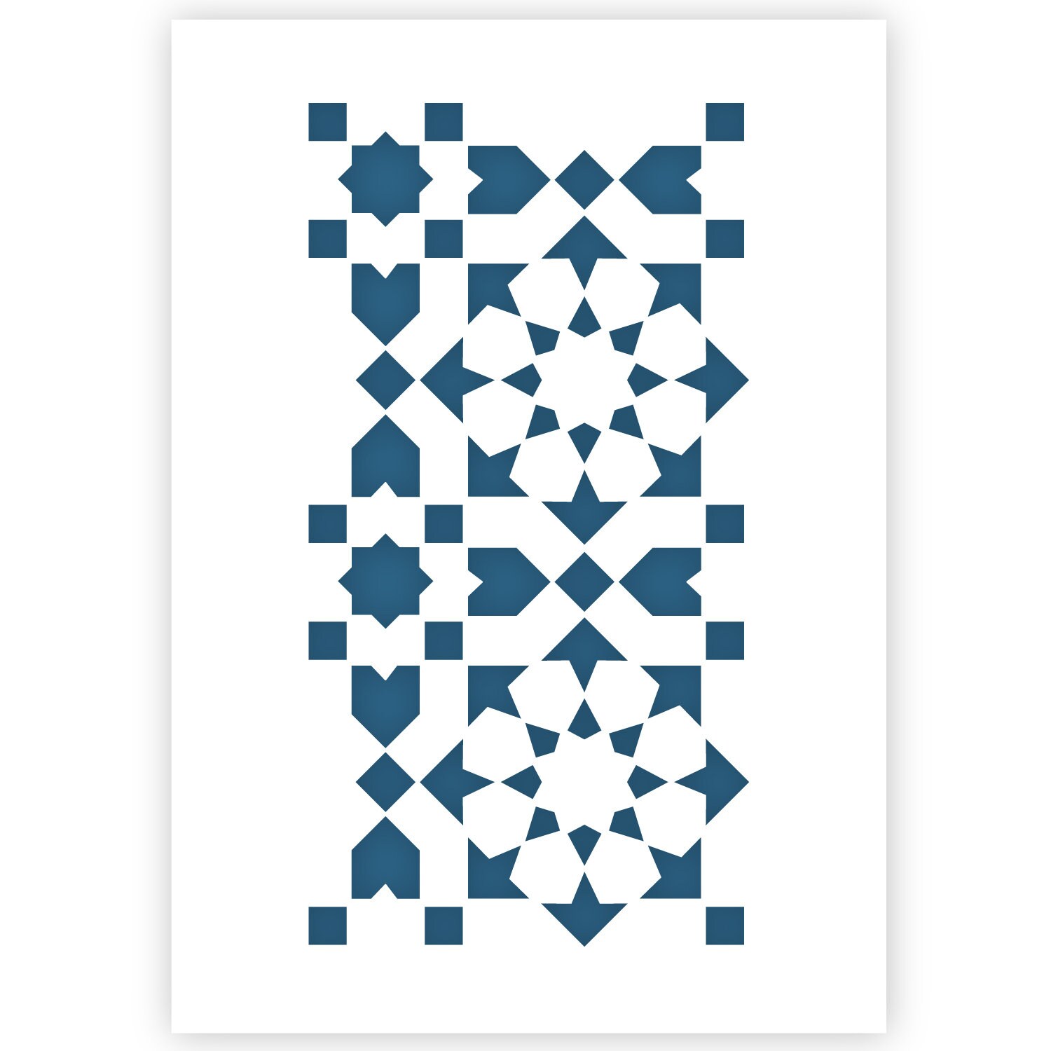 Tile Stencil Tile Pattern Template A3 Size Reusable - Etsy
