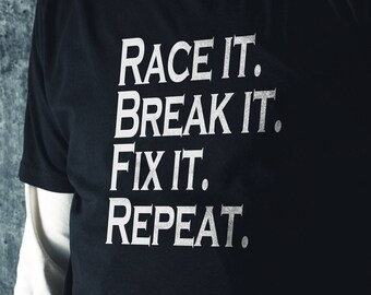All Men Are Created Standard Unisex T-shirt The Best Man Does Drag Racing Oct