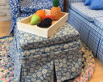 Doll Ottoman for 18" doll Pattern - PDF
