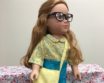 Doll Outfit with Reversible skirt for 18" Doll - Pattern PDF
