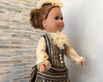 Doll Dress for 18" Doll - Pattern PDF