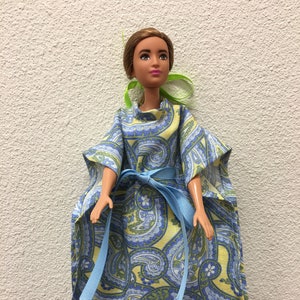 Doll Caftan Pattern for 11-1/2&quot; Doll - PDF