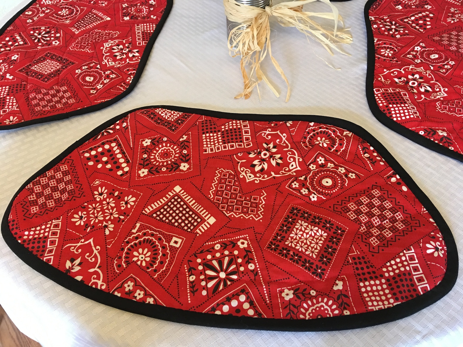 Place Mats for Round Table Pattern PDF - Etsy