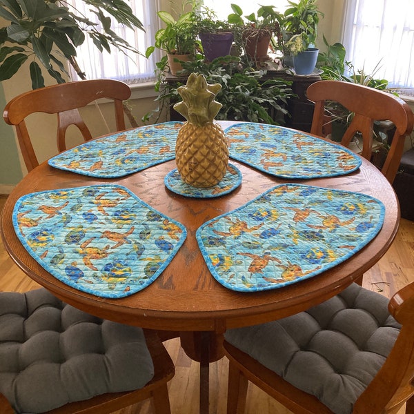 Place mats for round table Pattern - PDF