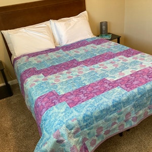 Easy Strip Quilt Pattern - PDF