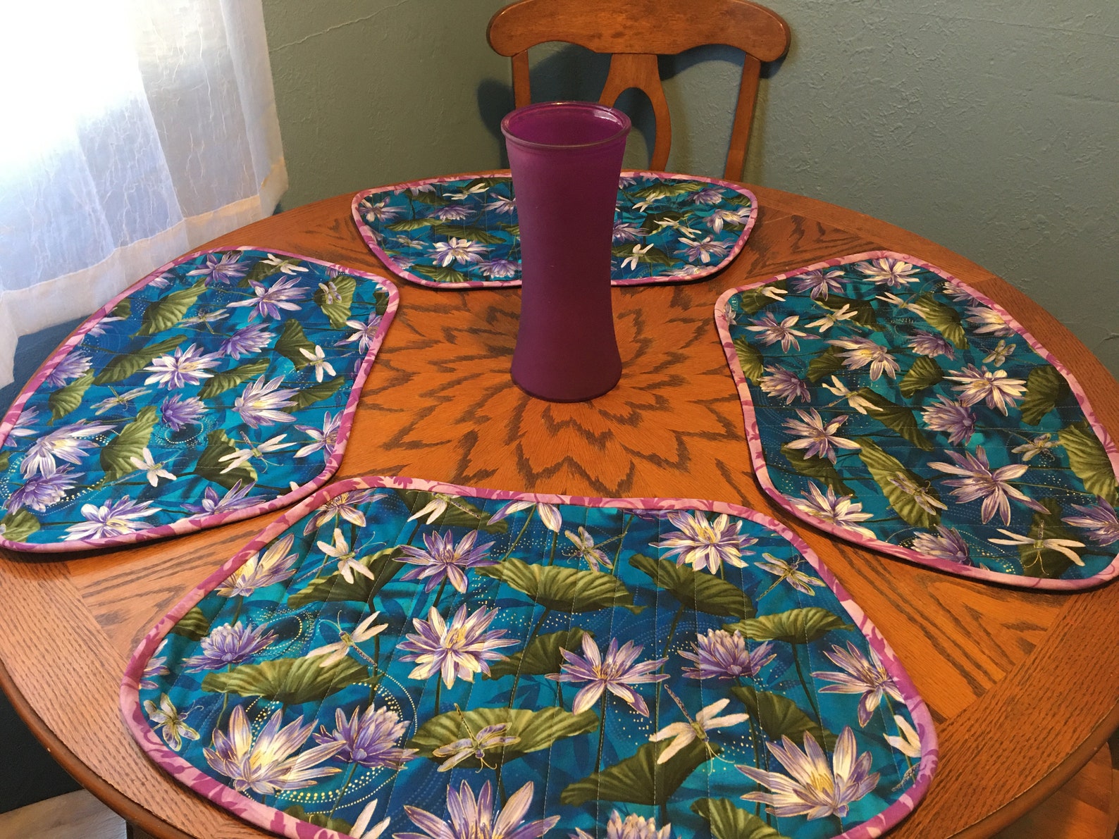 Place Mats for Round Table Pattern PDF Etsy