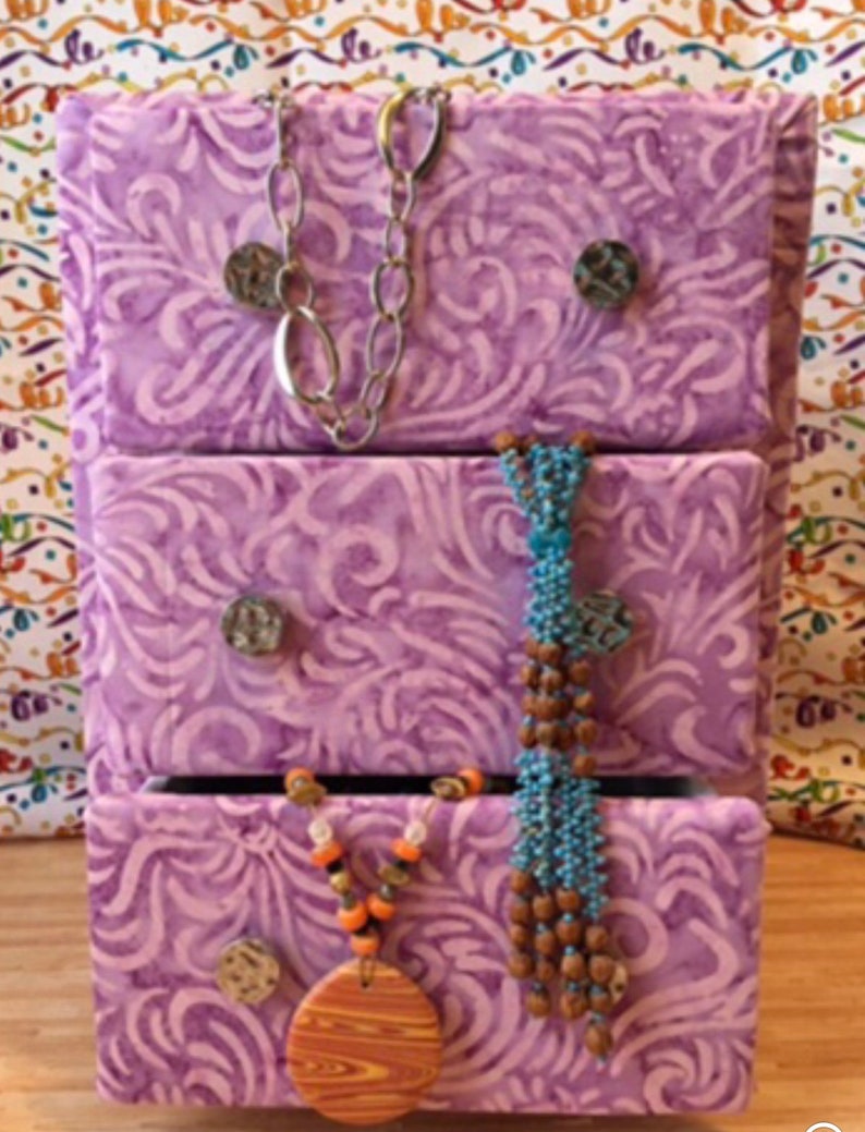 Doll Dresser/ Jewelry Box Pattern PDF image 6