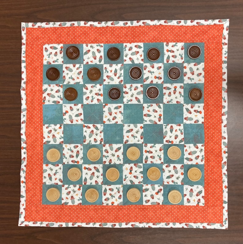 Quilted Checkerboard Pattern PDF - Etsy