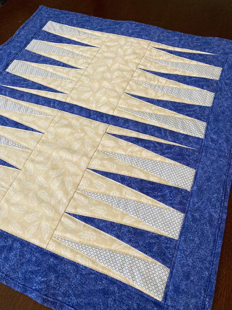 Quilted Backgammon Board Pattern - PDF - Etsy