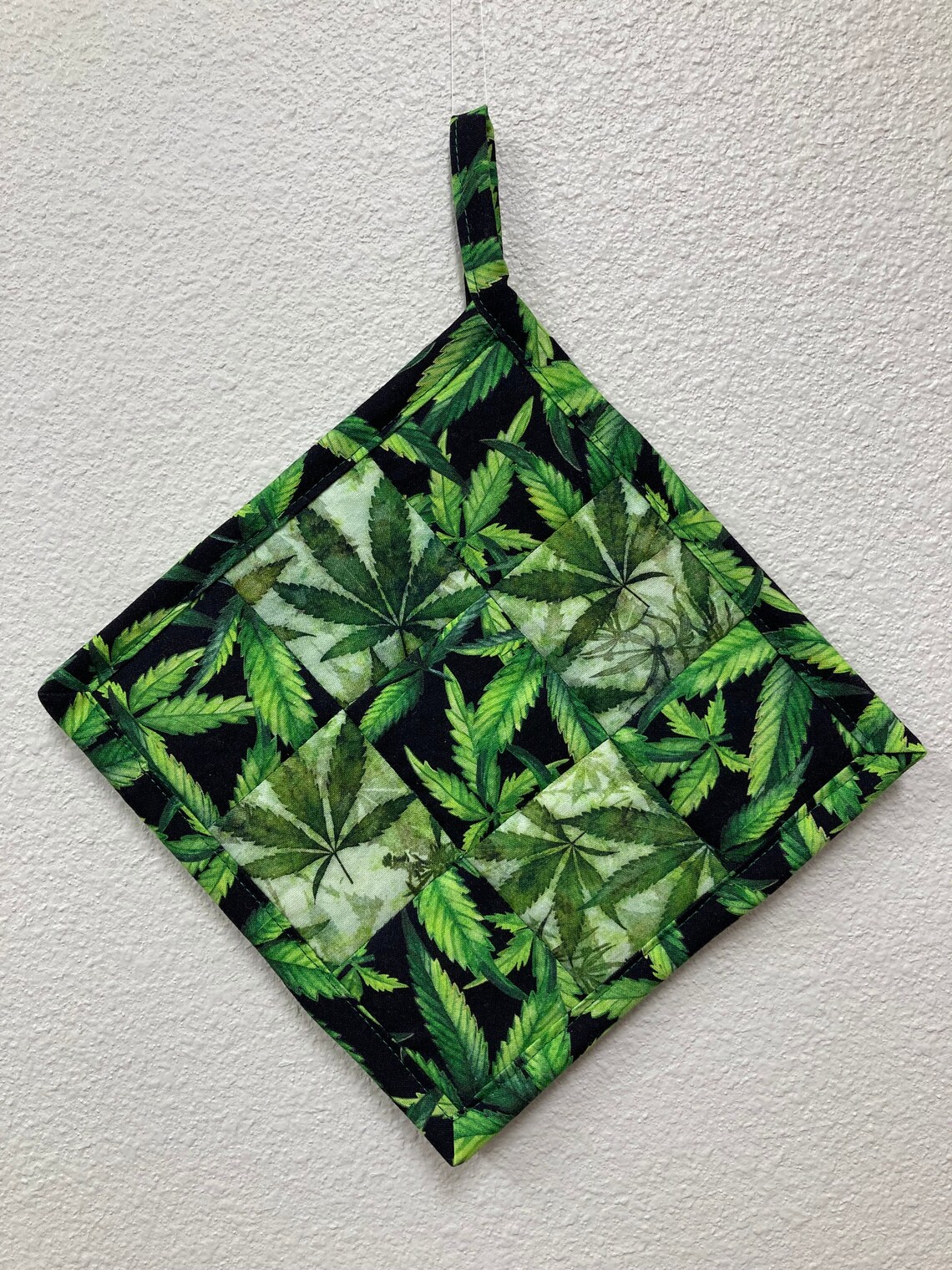 Quilted Pot Holders Pattern PDF Etsy