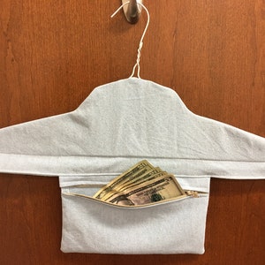 Overdekte hanger met zakpatroon - PDF