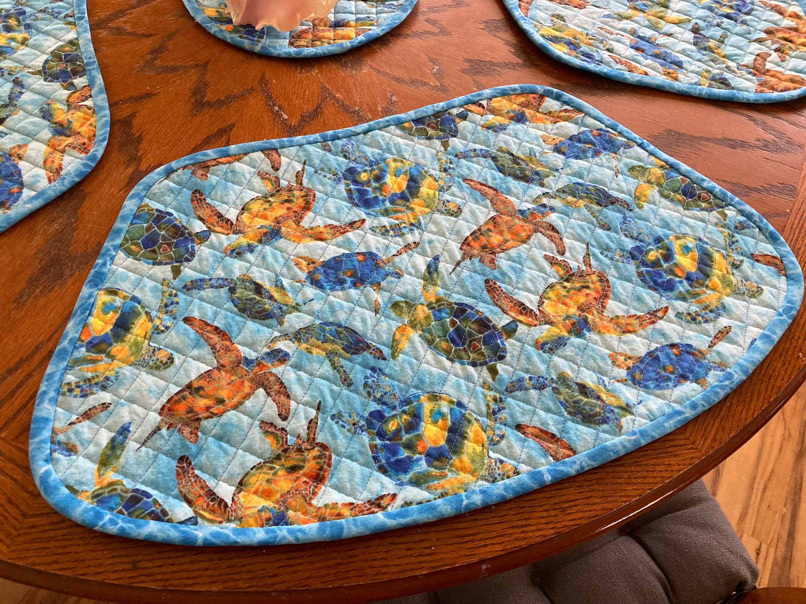 Place Mats for Round Table Pattern - PDF - Etsy