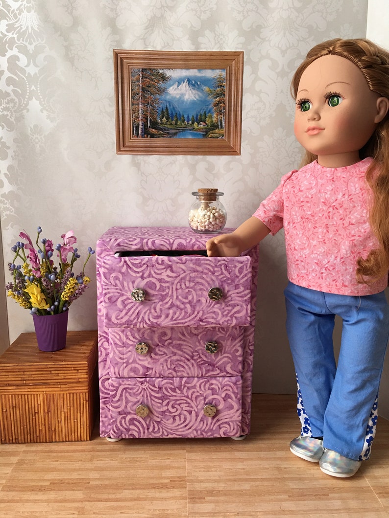 Doll Dresser/ Jewelry Box Pattern PDF image 3