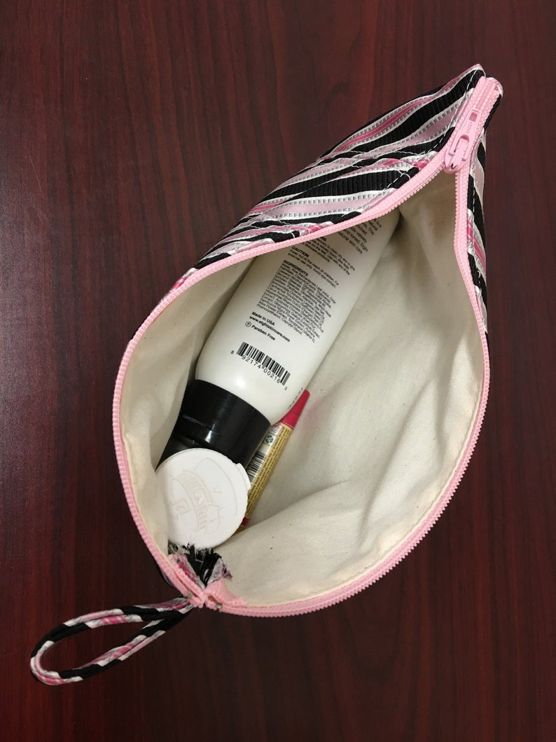 Necktie Makeup Bag Pattern PDF Etsy