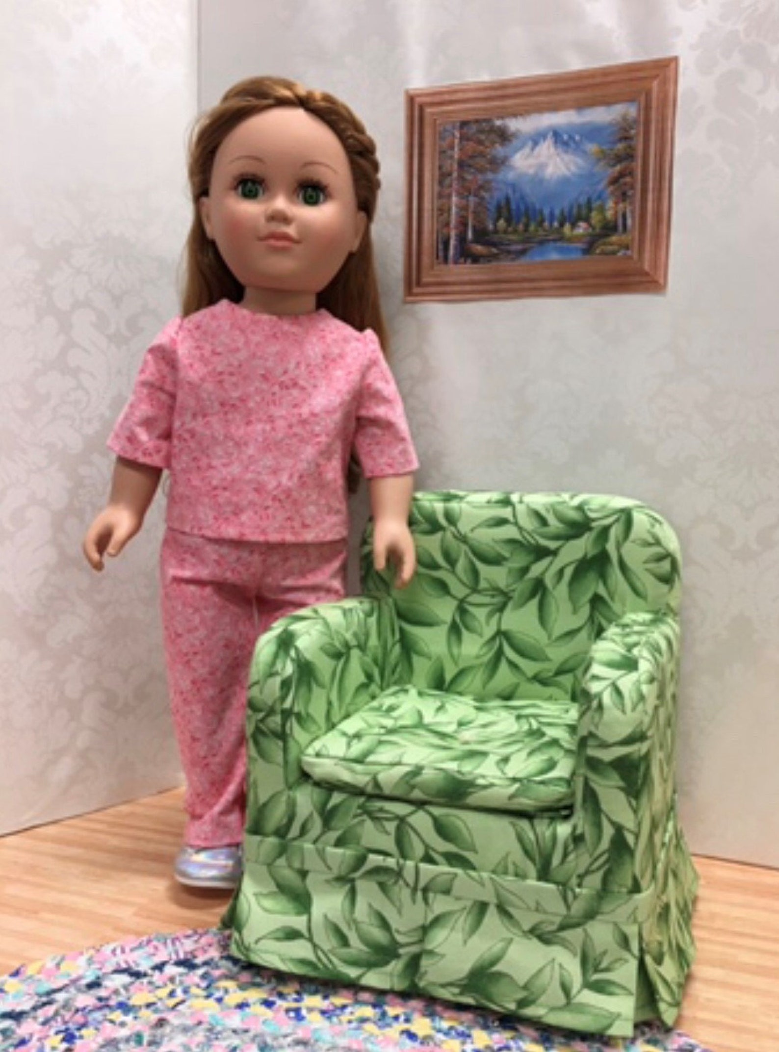 American Girl Doll Chair Pattern PDF Etsy