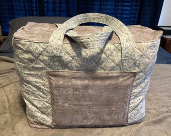 Quilted Carry-On Bag Pattern - PDF