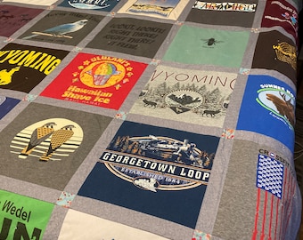T-Shirt Quilt - PDF Pattern