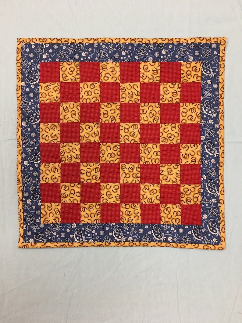 Quilted Checkerboard Pattern - PDF - Etsy