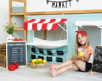 Curtains for IKEA KURA, Bunk Bed Tent - Farm Market Roleplay