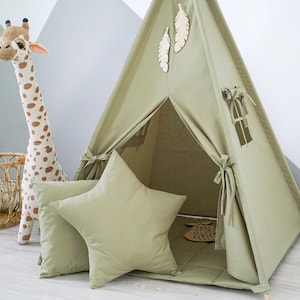 Tipi Zelt für Kinder, Kindertipi, Spielzelt, Kinderzelt, Tipi
