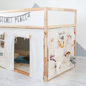 Bunk bed store tidy pockets ikea