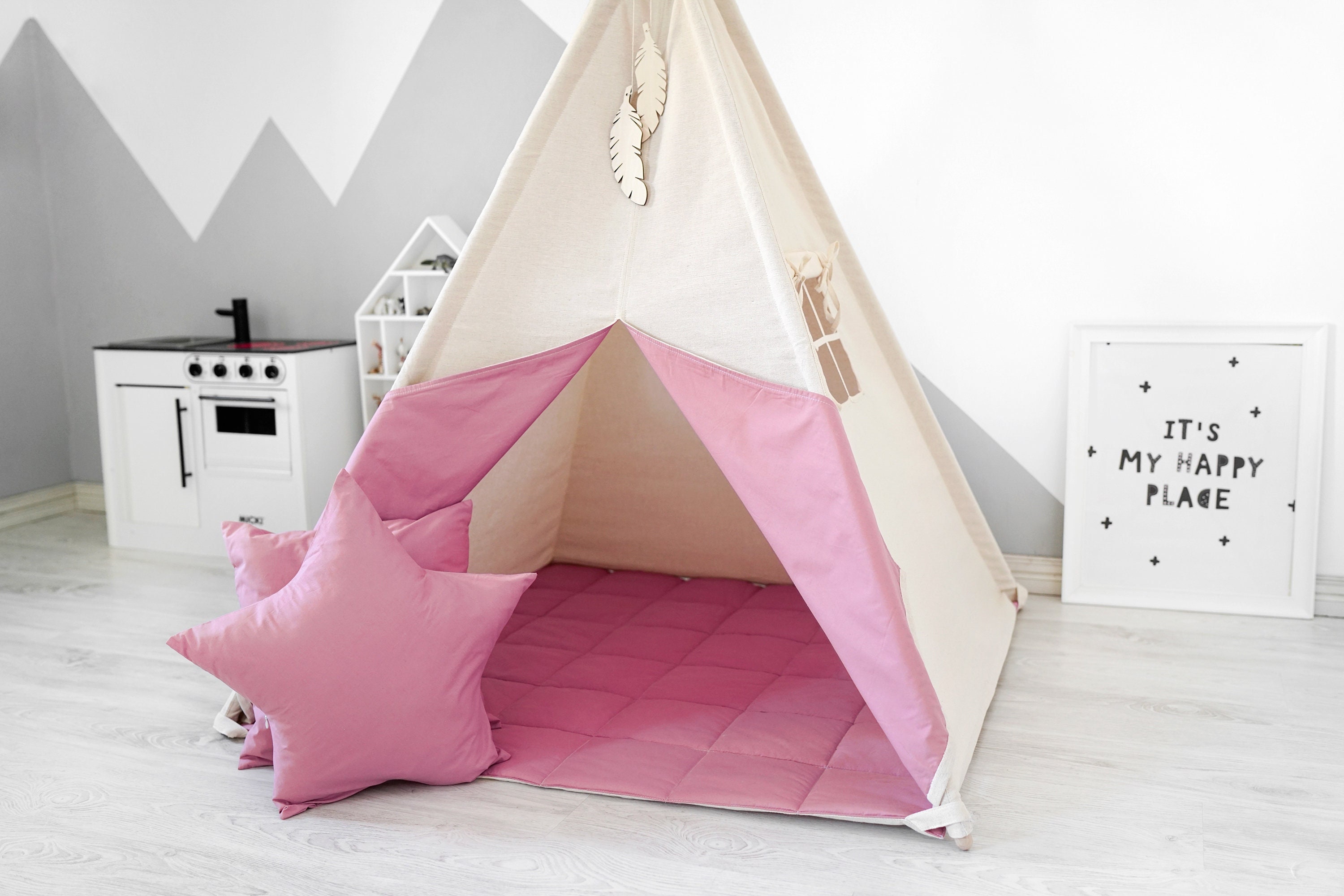 Teepee Tent for Kids, Teepee, Kids Teepee, Teepee Tent, Play Tent, Tee Pee,  Tent for Kids, Kids Tent, Tee Pee Tent, Kids Teepee Tent, Tipi - Etsy