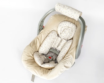 Reposacabezas para asiento de coche, Funda para asiento de coche, Soporte para la cabeza para asiento de coche, Forro para asiento de coche, Funda para correa de asiento de coche