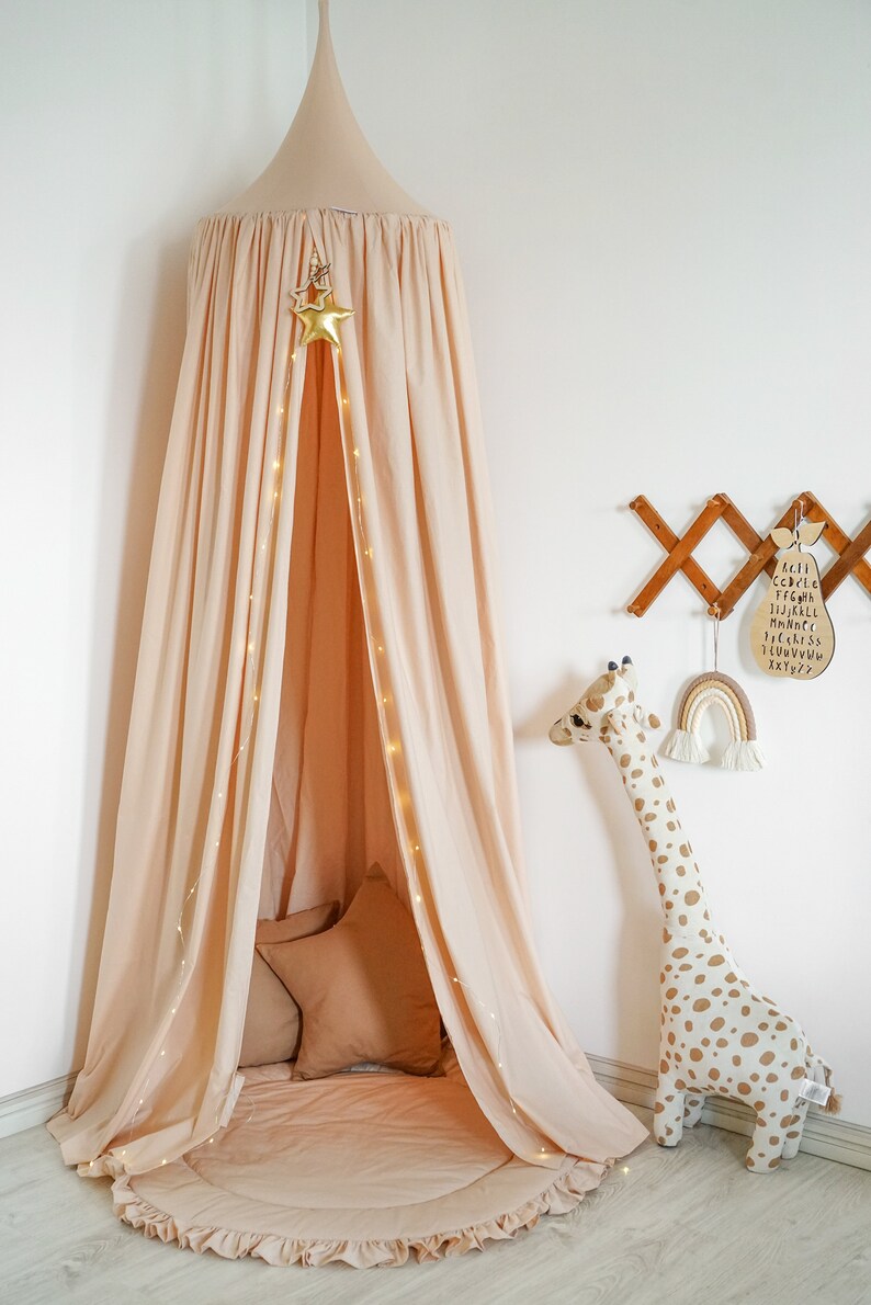 Canopy Tent Nursery Canopy Bed Bed Canopy Hanging Tent Etsy