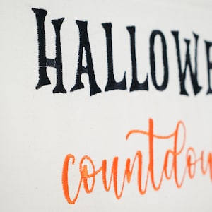 Calendario de Adviento de Halloween para Niños, Calendario de Adviento de Tela de Halloween, Calendario de Cuenta Regresiva de Halloween, Cuenta Regresiva para Halloween imagen 10