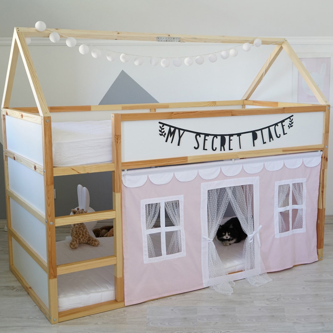 Ikea Kura Roof for House Bed, Kura Wooden Roof Frame, Roof Ikea Kura Roof for House Bed, Kura Wooden Roof Frame, Roof