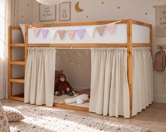Curtains for IKEA KURA Bed - Bunk Bed Privacy Curtains