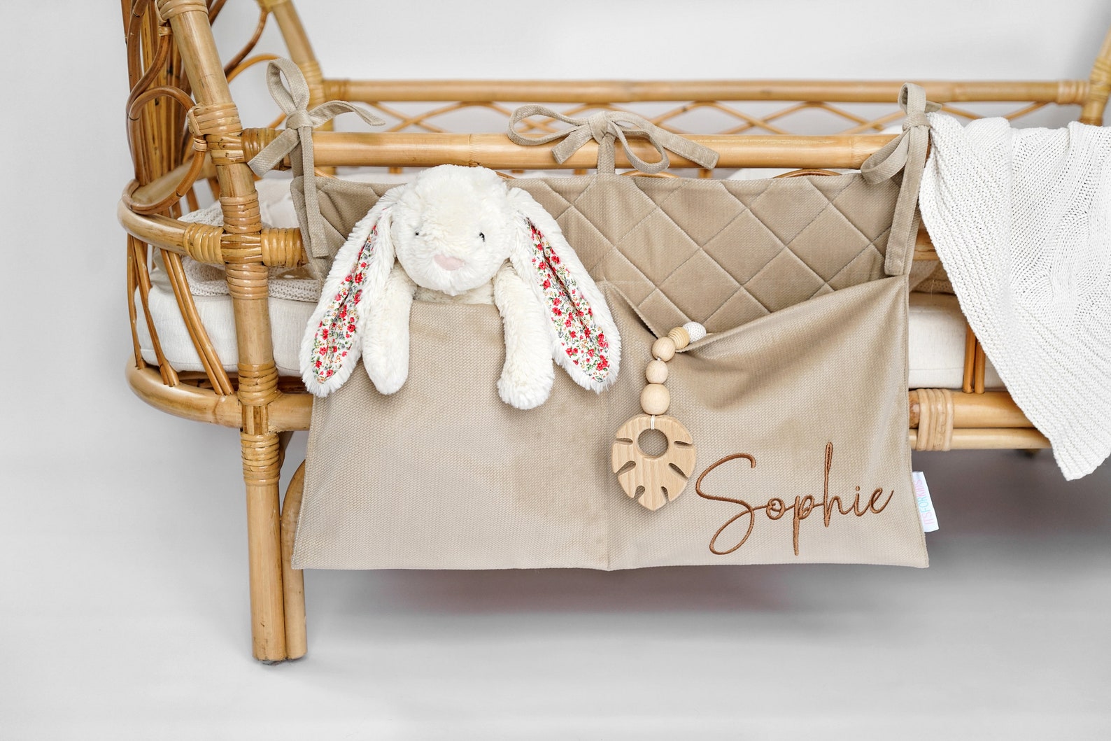 Baby Cot Organizer, Cot Organizer, Crib Pocket Organizer, Hanging ...