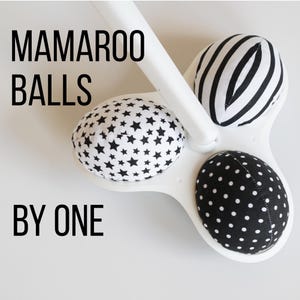 Black and white balls for Mamaroo, Mamaroo Balls, 4moms balls, RockaRoo Balls