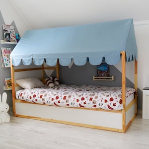 IKEA KURA Roof Canopy - Scallop House Bed Tent - Etsy