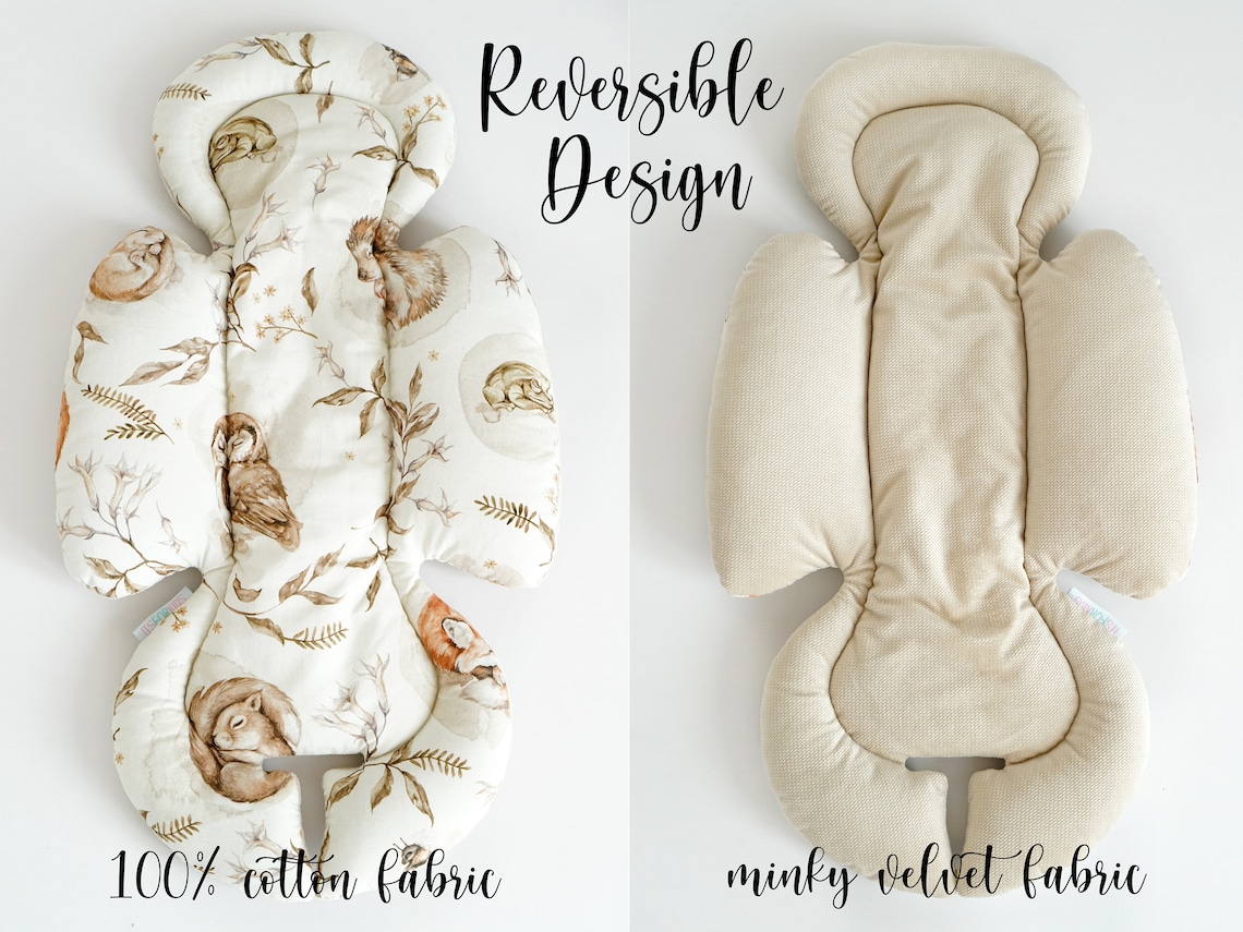 Baby Car Seat Headrest Infant Car Seat Cover Baby Car Seat Etsy