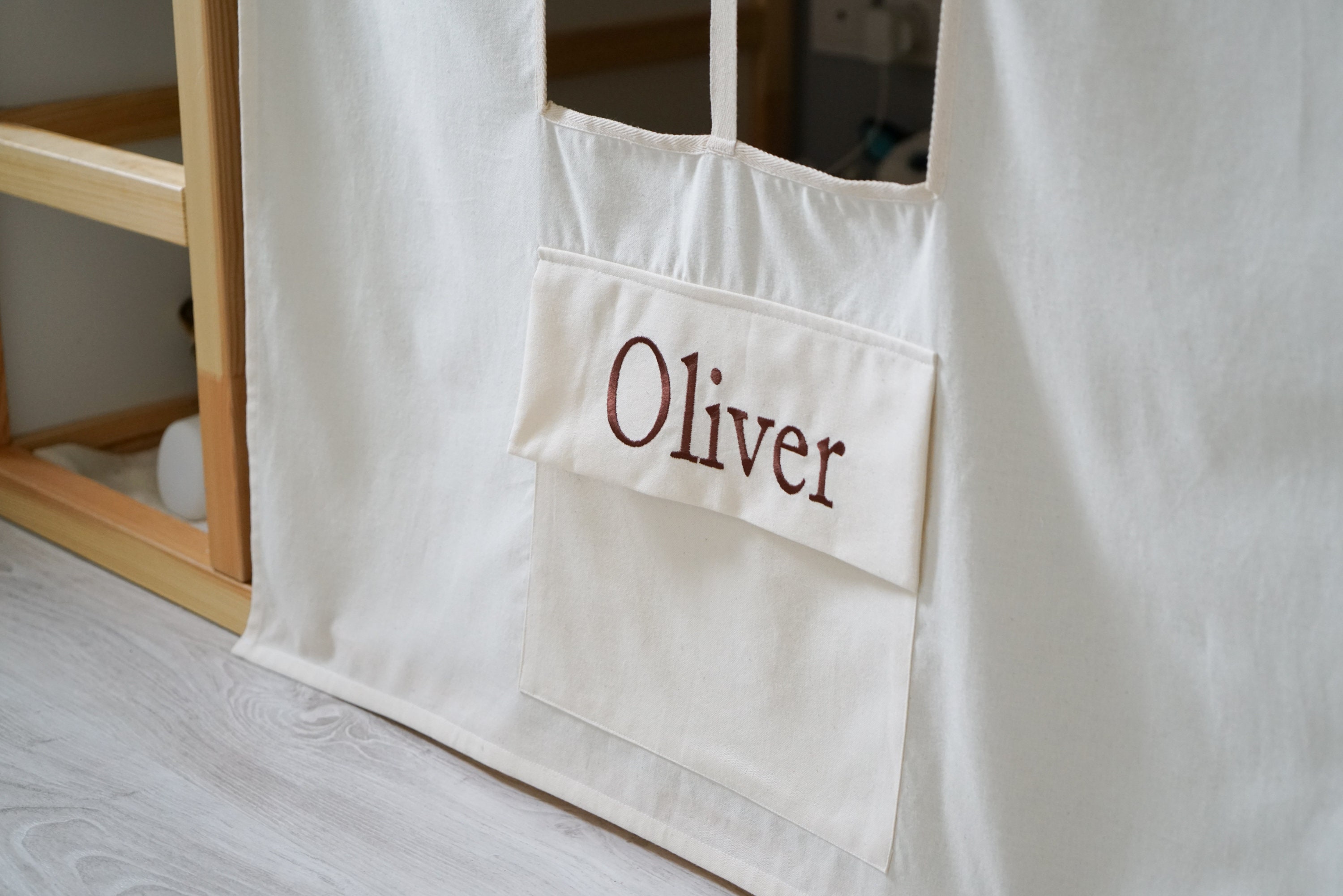 Ivory Curtains for Ikea Kura Bed Beige Ikea Kura Curtains Etsy UK