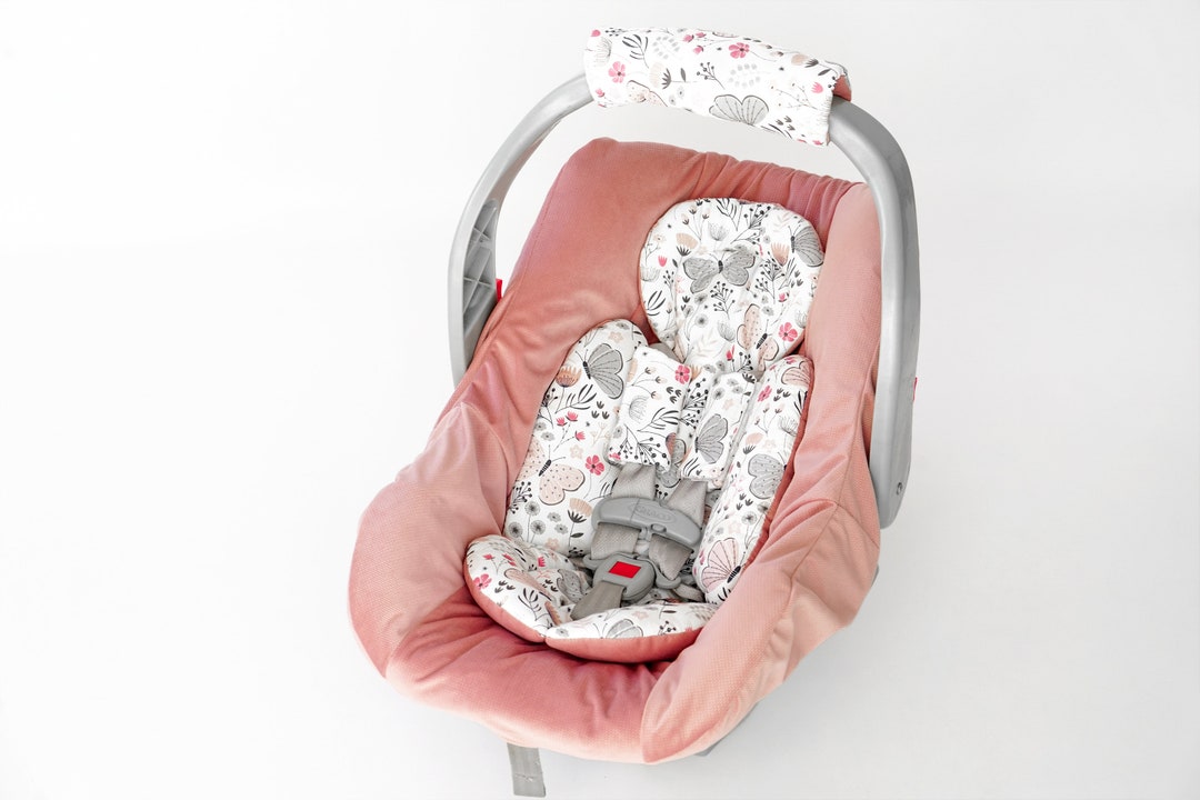 Baby Headrest Cushion Set Infant Car Seat Head Support Baby Etsy