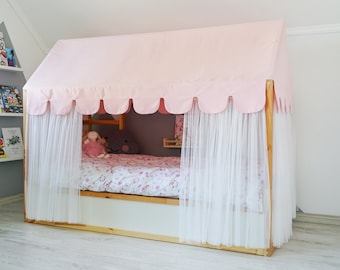Curtains for Ikea Kura Bed, Bunk bed curtains, Loft bed curtains