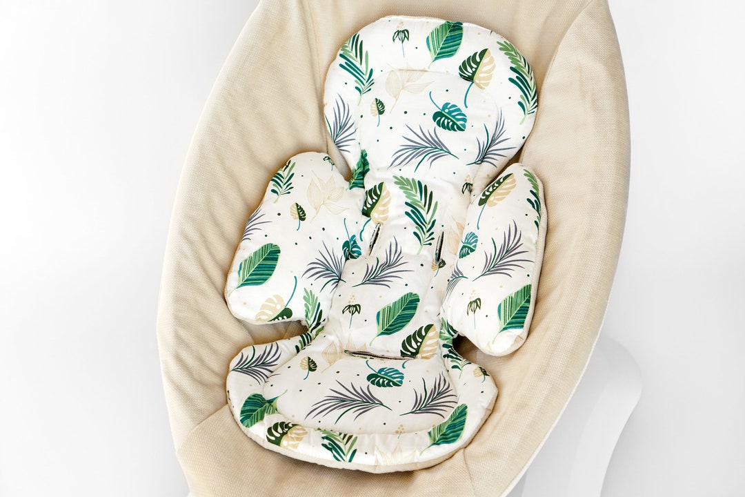 Handmade Mamaroo Insert For Newborn – 100% Cotton, 3-Point Belt System, Fits Pre-2022 4moms Mamaroo