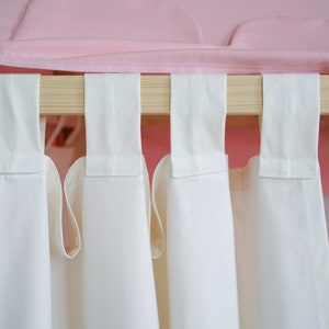 Customized Montessori Bed Canopy, Montessori Bed Curtains, House Bed Curtains, House Bed Canopy, Canopy for Bed Frame, House Bed Tent image 5