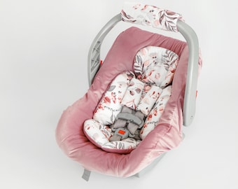 Juego de cojines para reposacabezas, soporte para la cabeza del asiento del automóvil, fundas para correas de reposacabezas del asiento del automóvil, forro para asiento del automóvil, cojín para asiento del automóvil