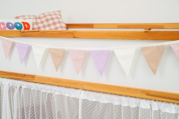 IKEA KURA Girlande, Wimpelgirlande für Kinderbetten, Kinderzimmer Dekoration