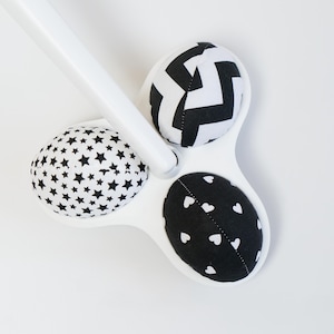 Zwart-witte ballen voor Mamaroo, Mamaroo Balls, 4moms balls, RockaRoo Balls