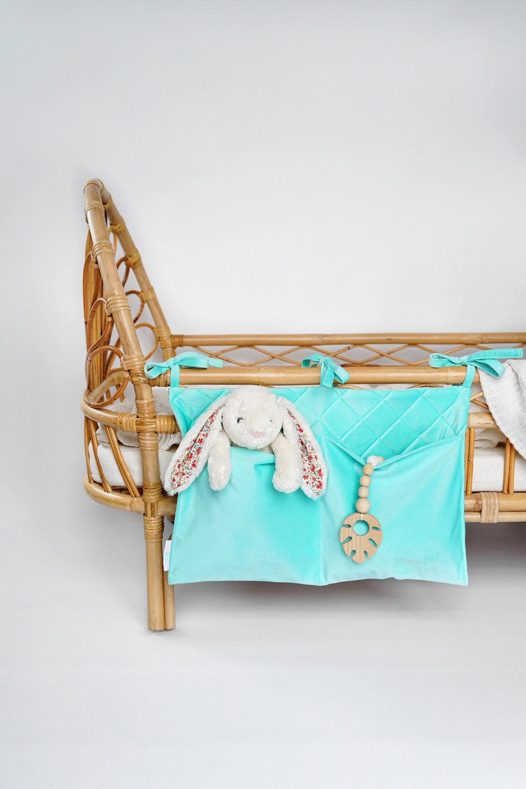 Baby Cot Organizer, Cot Organizer, Crib Pocket Organizer, Hanging