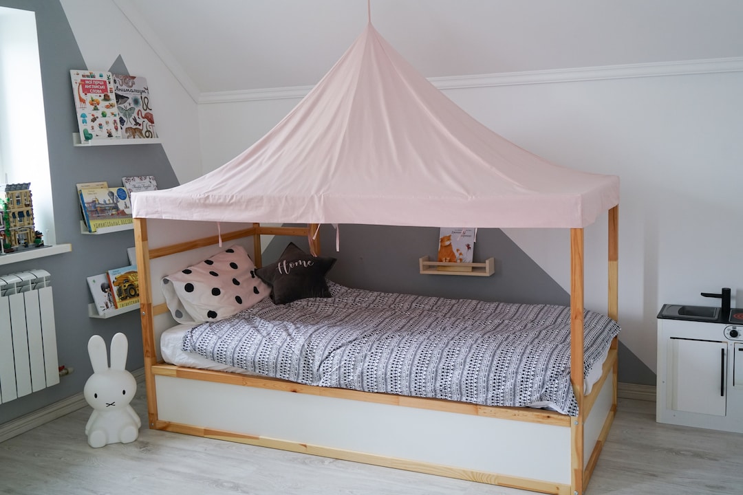 Roof Canopy for House Bed Ikea Kura Roof Canopy Roof Canopy Etsy