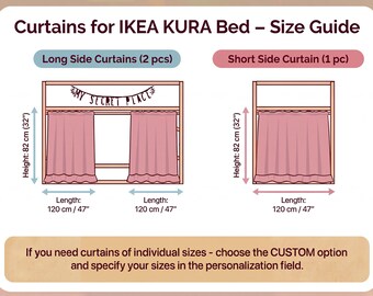 Tente de lit Ikea Kura - Auvent de maison mezzanine superposé et rideaux de confidentialité - France