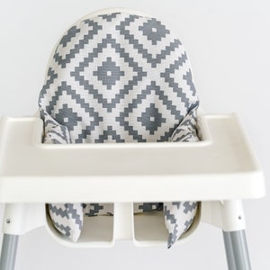 WIPEABLE  Ikea Antilop High Chair Cushion Cover, Cushion for the Antilop IKEA Highchair, Washable liner for Ikea, Waterproof Antilop Cushion