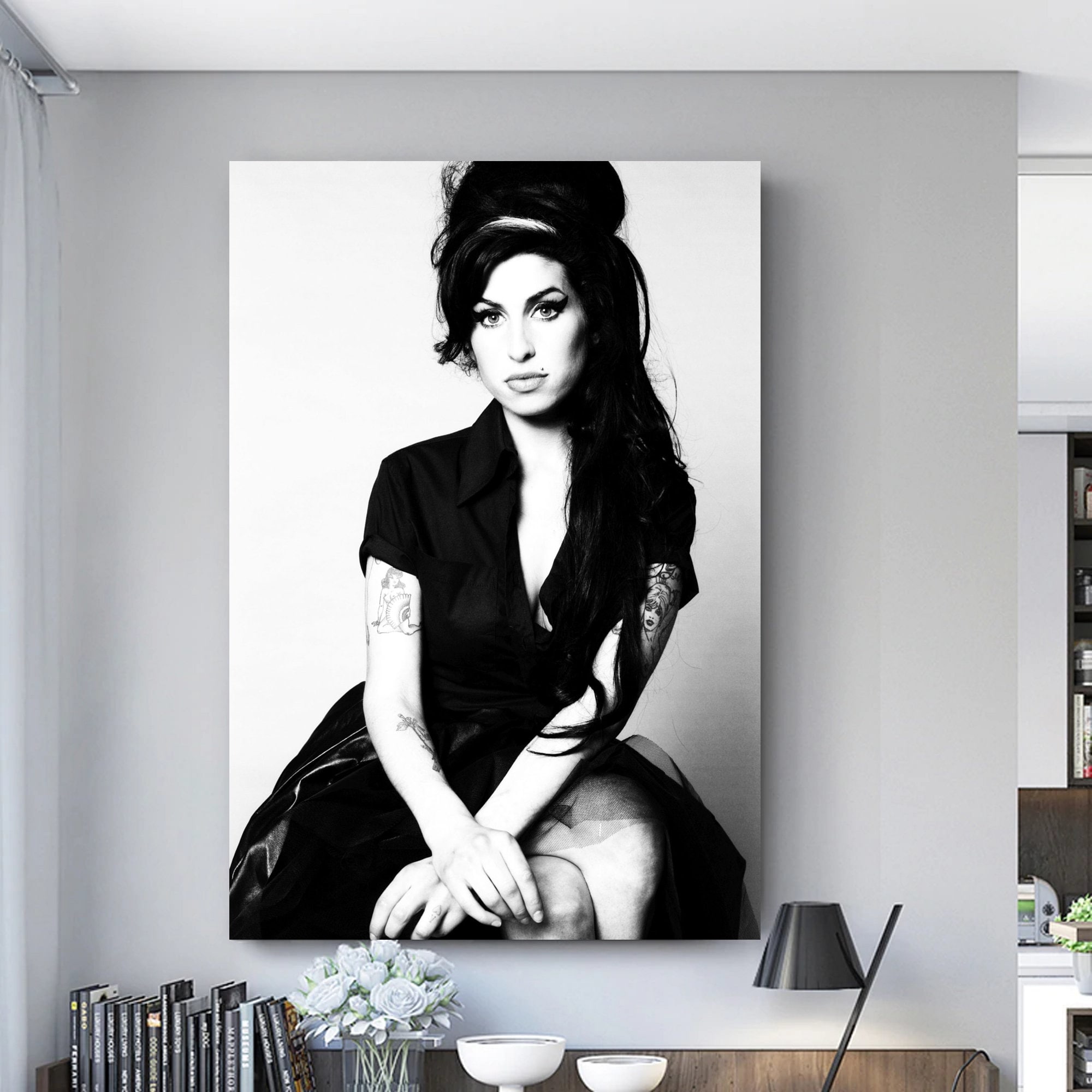 Amy Winehouse Greetings Card or Modern Pop Art Print. Perfect for Birthday  Card or Any Occasion for Amy Music Fans 