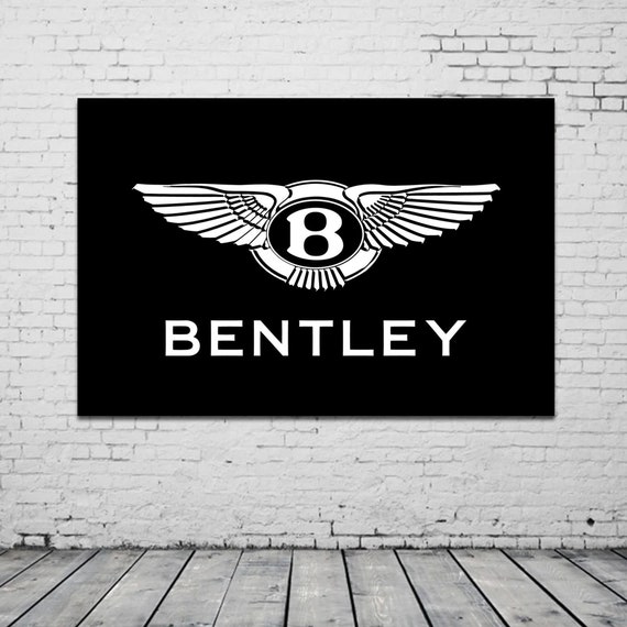 Bentley Car Logo Symbol Black and White Canvas Wall Art Print - Etsy UK Bentley Car Logo Symbol Black and White Canvas Wall Art Print - Etsy UK